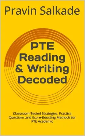 PTE Reading & Writing Decoded cover
